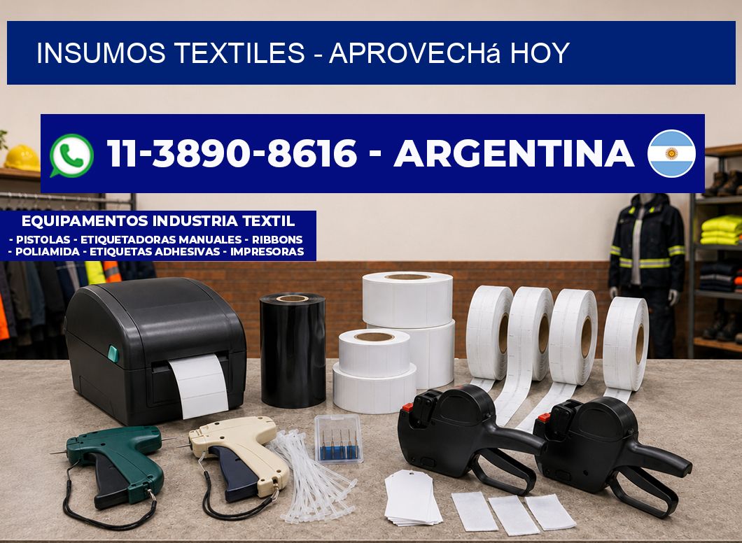INSUMOS TEXTILES - Aprovechá hoy