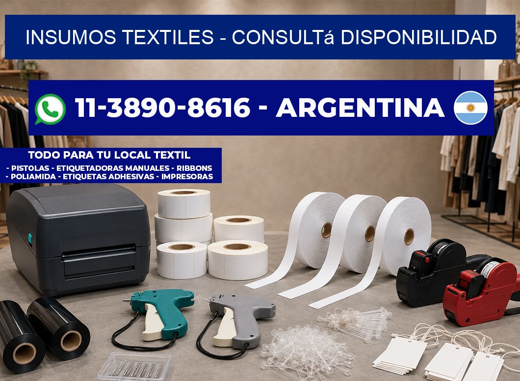 INSUMOS TEXTILES - Consultá disponibilidad