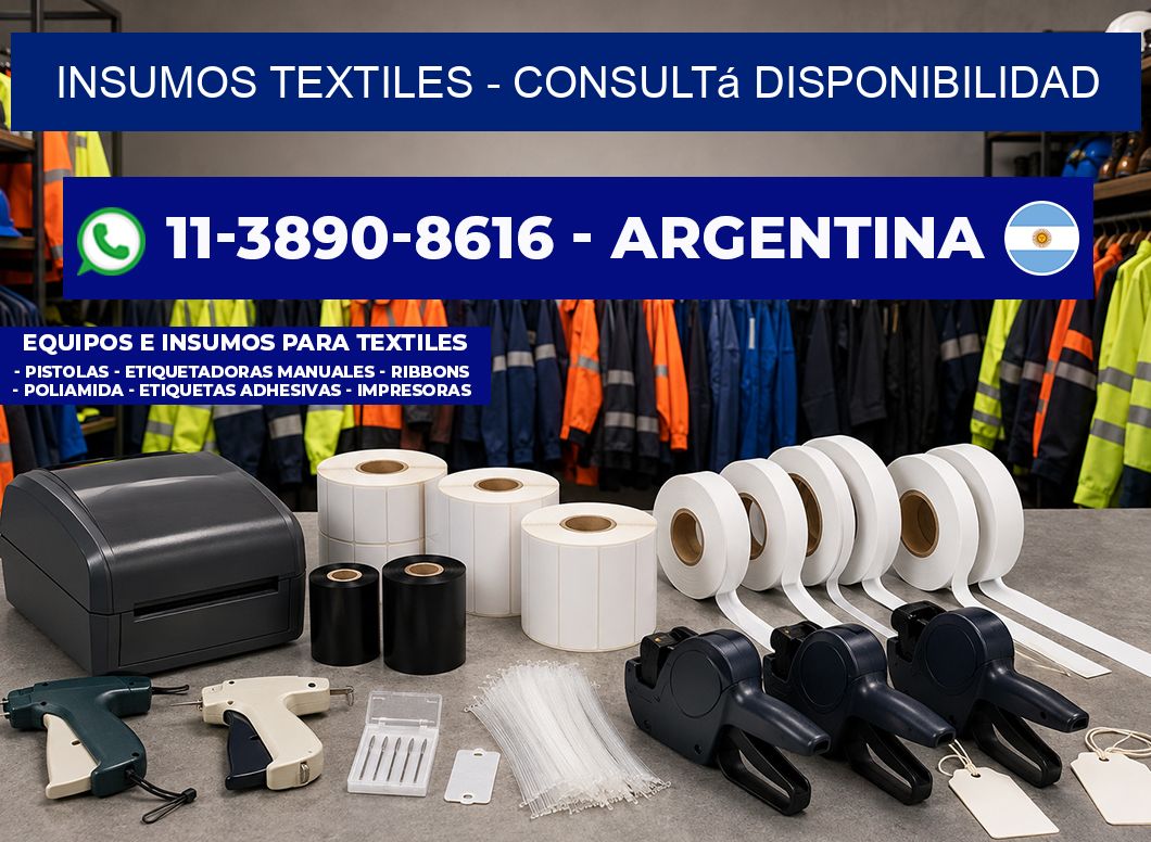 INSUMOS TEXTILES - Consultá disponibilidad