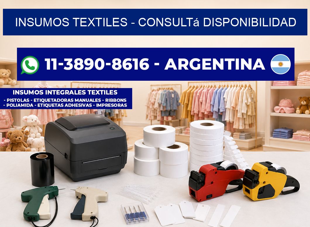 INSUMOS TEXTILES - Consultá disponibilidad