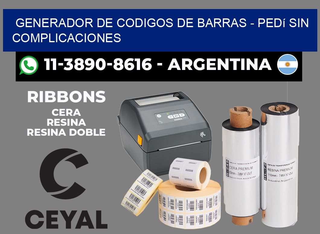 generador de codigos de barras - Pedí sin complicaciones