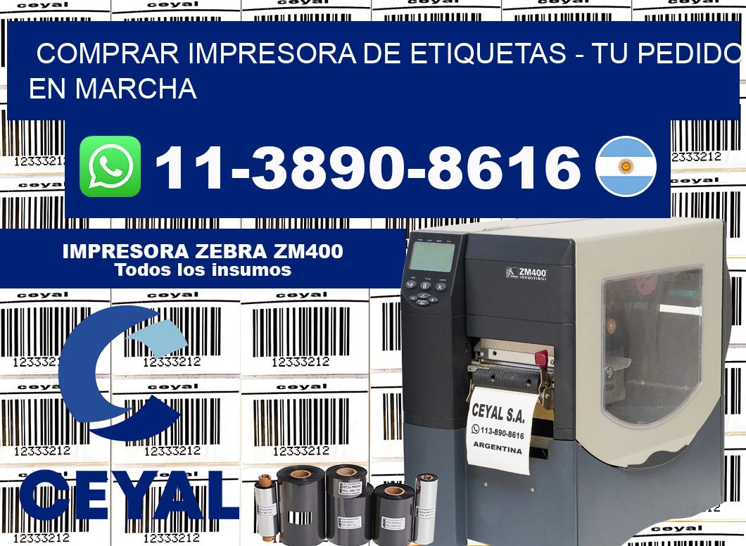 COMPRAR IMPRESORA DE ETIQUETAS – Tu pedido en marcha