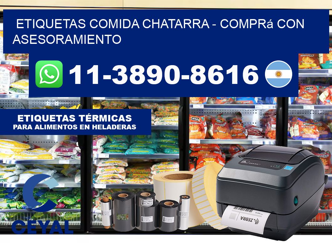 ETIQUETAS COMIDA CHATARRA – Comprá con asesoramiento