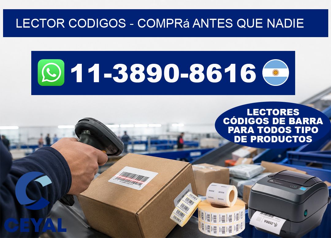 LECTOR CODIGOS - Comprá antes que nadie