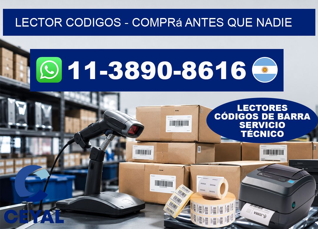 LECTOR CODIGOS - Comprá antes que nadie