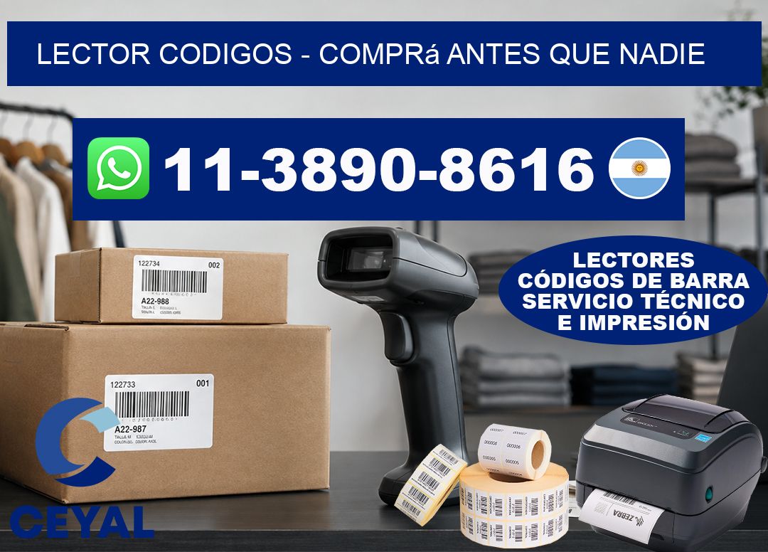 LECTOR CODIGOS - Comprá antes que nadie