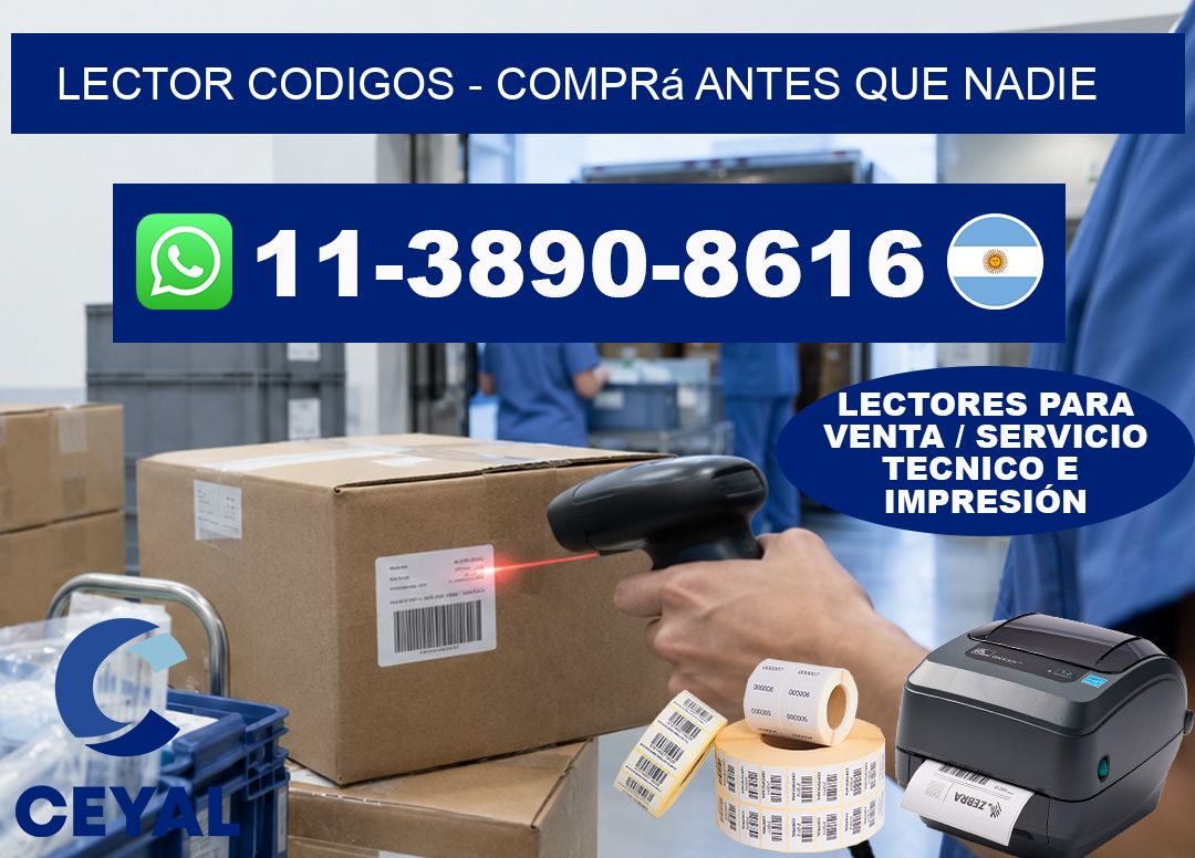 LECTOR CODIGOS – Comprá antes que nadie