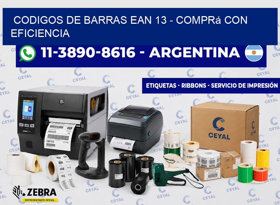 codigos de barras ean 13 - Comprá con eficiencia
