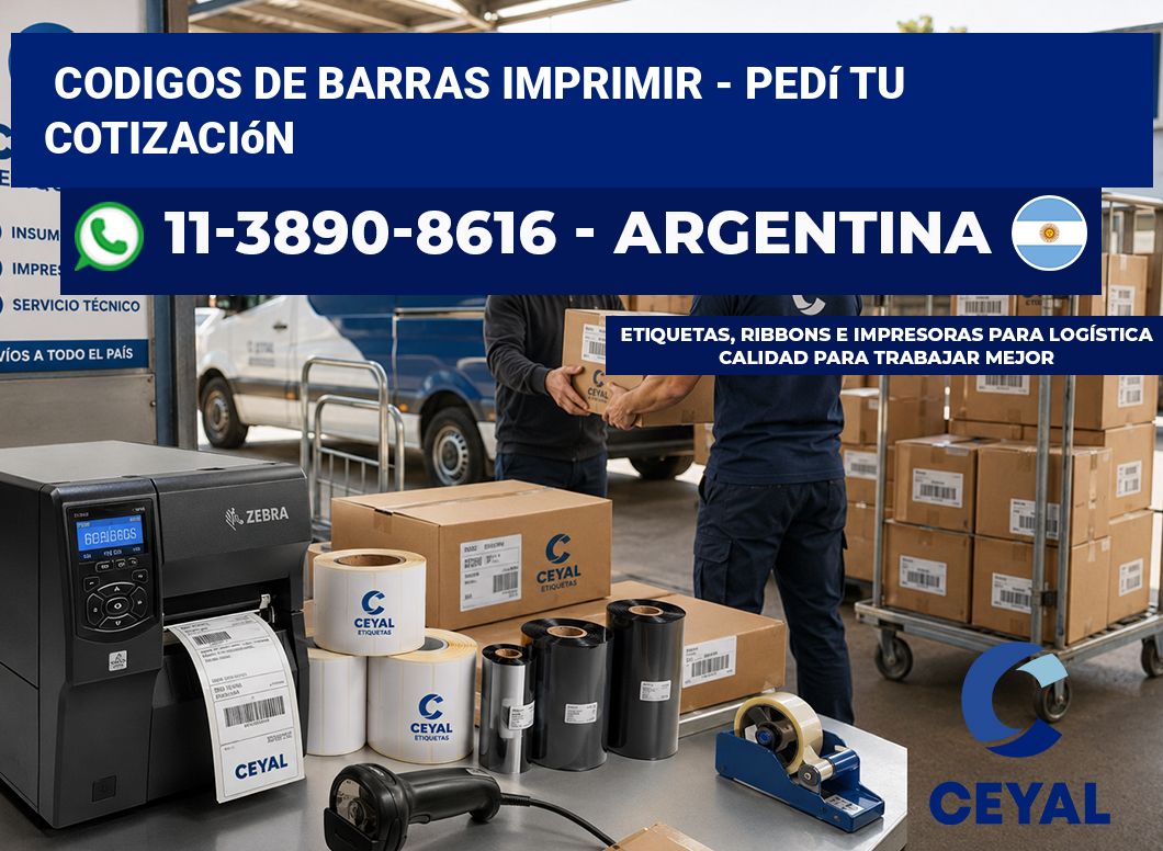 codigos de barras imprimir – Pedí tu cotización