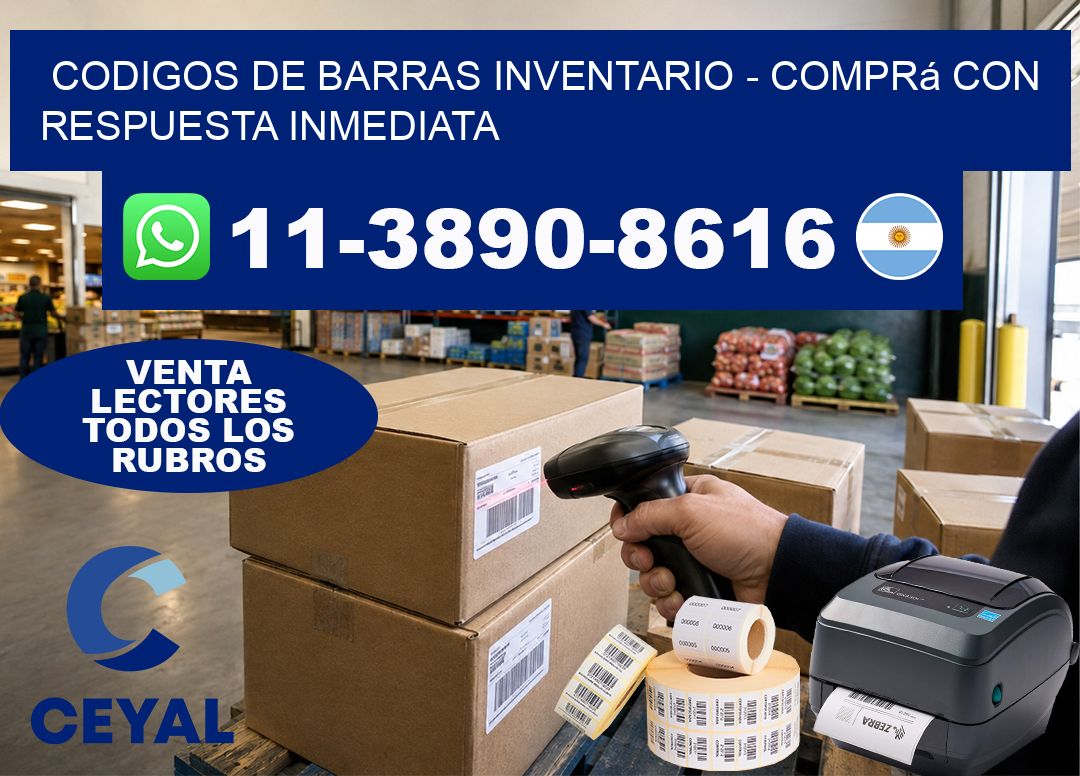 codigos de barras inventario – Comprá con respuesta inmediata
