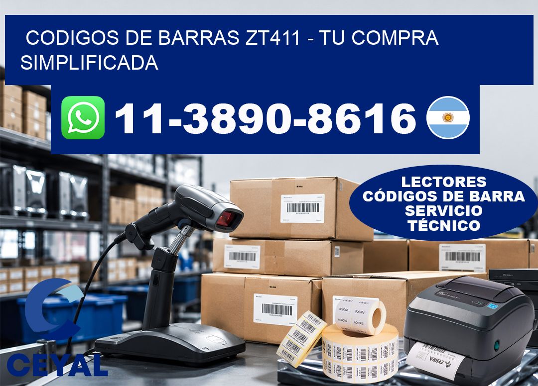 codigos de barras zt411 - Tu compra simplificada