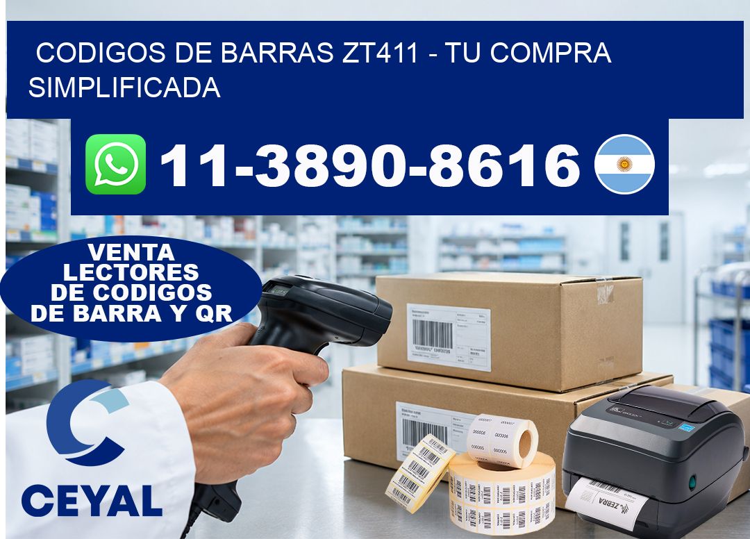 codigos de barras zt411 – Tu compra simplificada