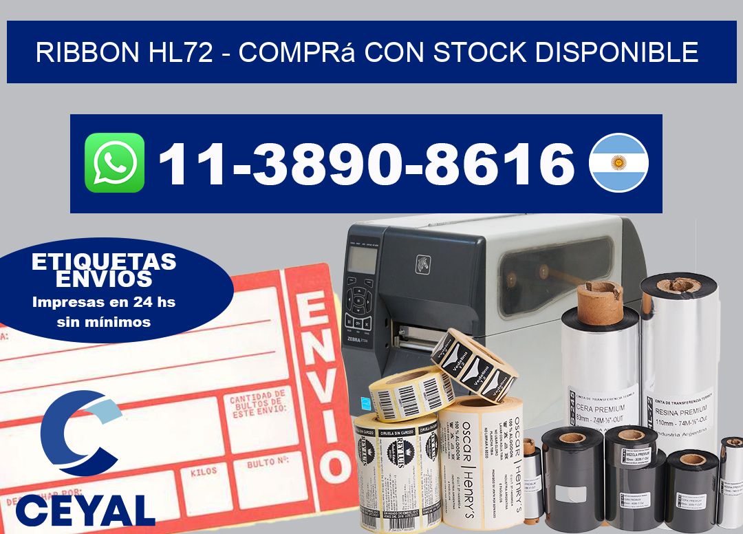 ribbon hl72 – Comprá con stock disponible