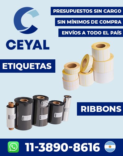ETIQUETA Y RIBBON - Comprá hoy