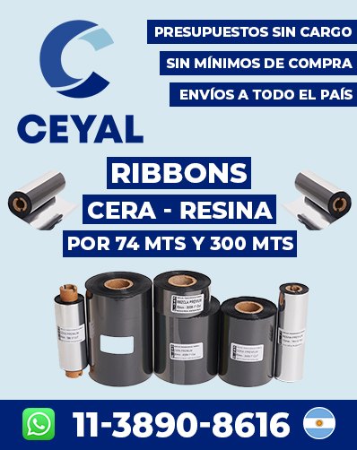 ETIQUETAS ROLLO BALANZA - Comprá ribbon hoy