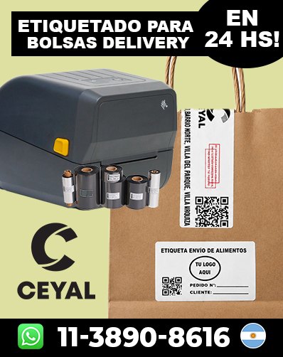 Etiquetas Adhesivas para Talles de Indumentaria Arg