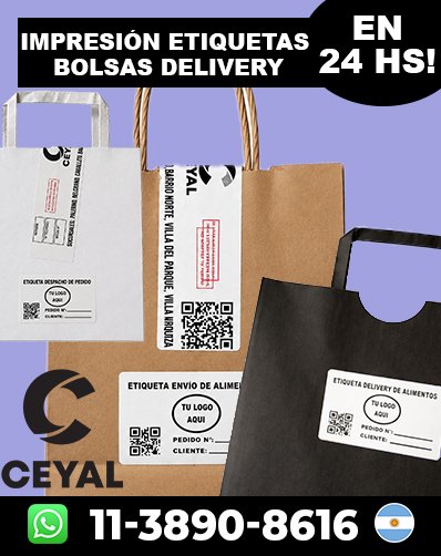 Etiquetas Adhesivas para Talles de Indumentaria Arg