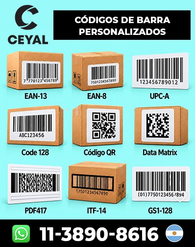 Etiquetas para Identificar Prendas con Códigos Arg
