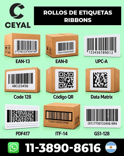 Etiquetas para Identificar Prendas con Códigos Arg