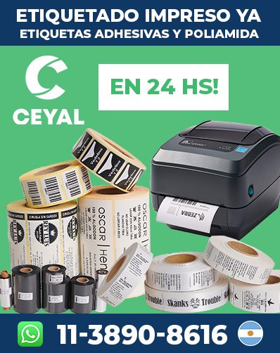IMPRESORA DE ETIQUETAS LANUS ARGENTINA