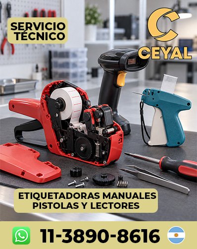Impresora industrial para etiquetas de ropa SERVICIO TECNICO TODAS LAS MARCAS DE ETTIQUETAS