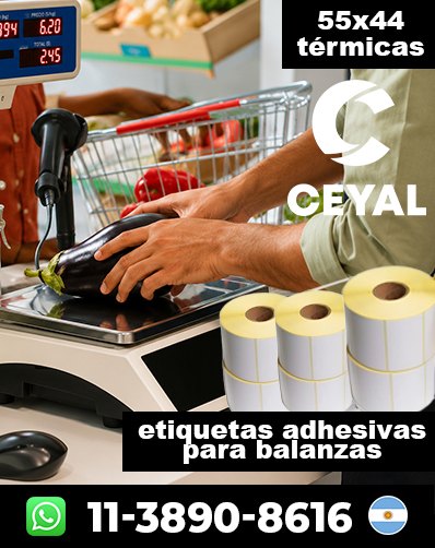 PEGATINAS BALANZA - Consultá disponibilidad