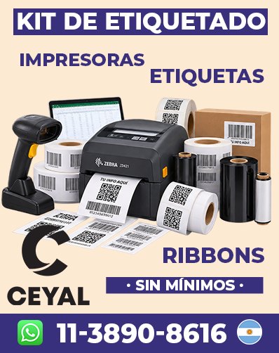 ROLLOS TERMICOS PARA ZEBRA - Pedí tu versión