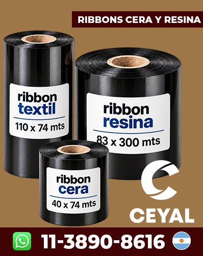 ROLLOS TERMICOS PARA ZEBRA - Pedí tu versión